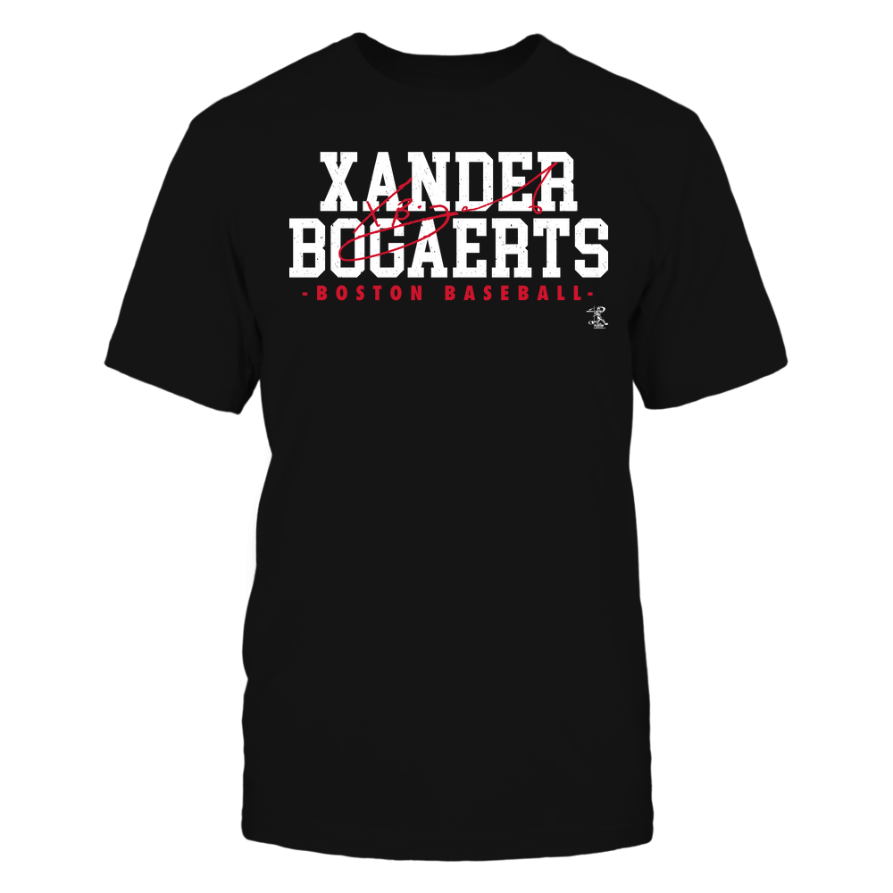 Signature - Xander Bogaerts Shirt | Boston Major League Baseball | Ballpark MVP | MLBPA