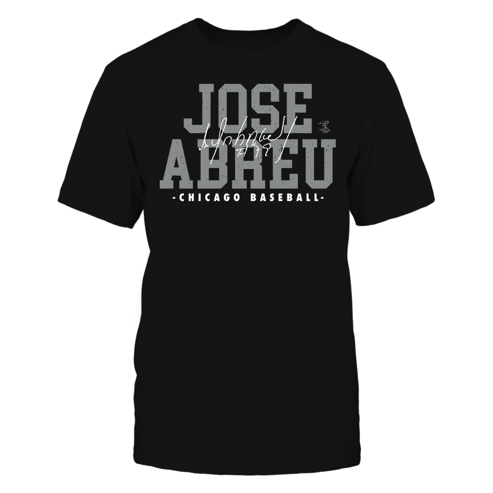 Signature - Jose Abreu T-Shirt | Chicago W Pro Baseball | Ballpark MVP | MLBPA