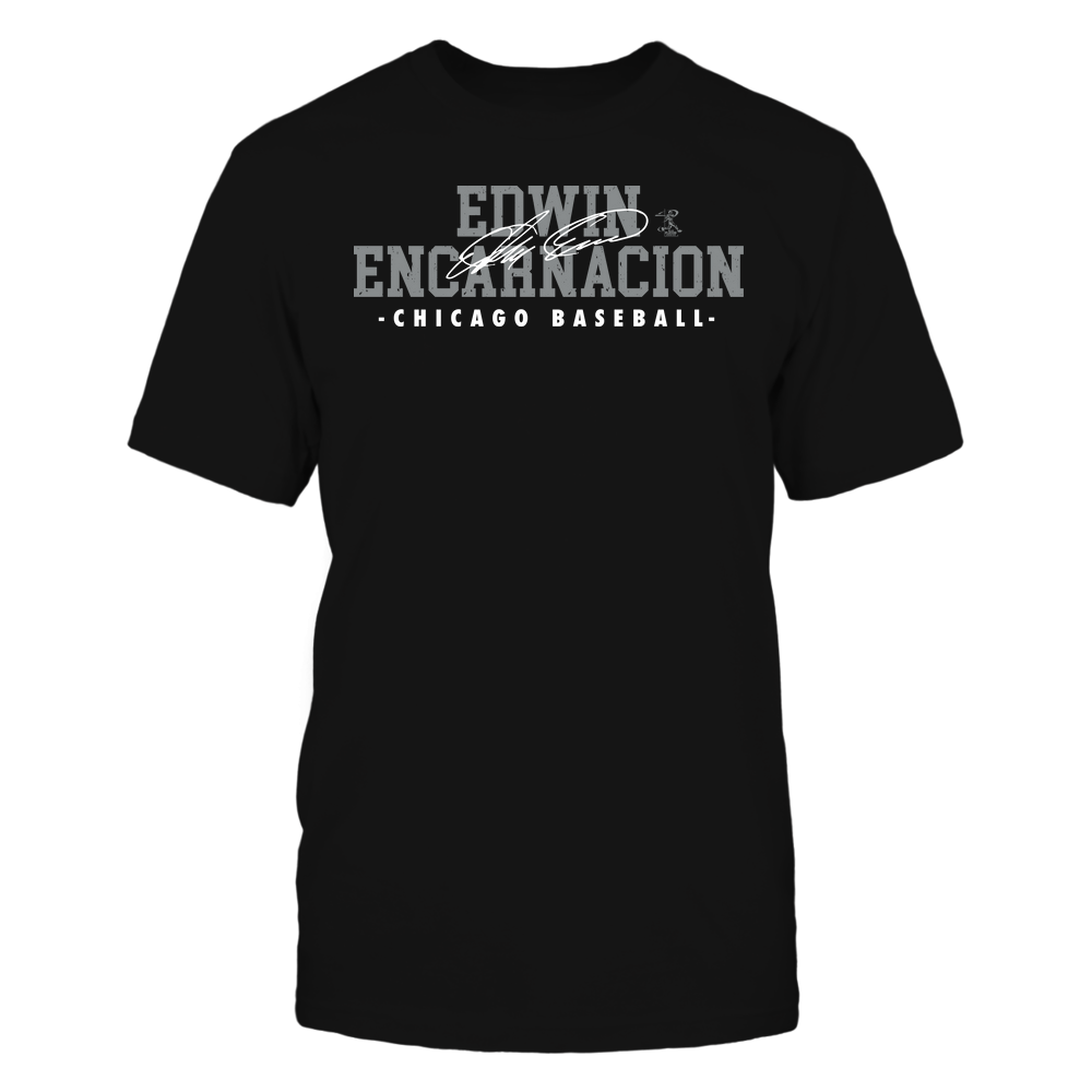 Signature - Edwin Encarnacion Tee | Chicago W Baseball | MLBPA | Ballpark MVP