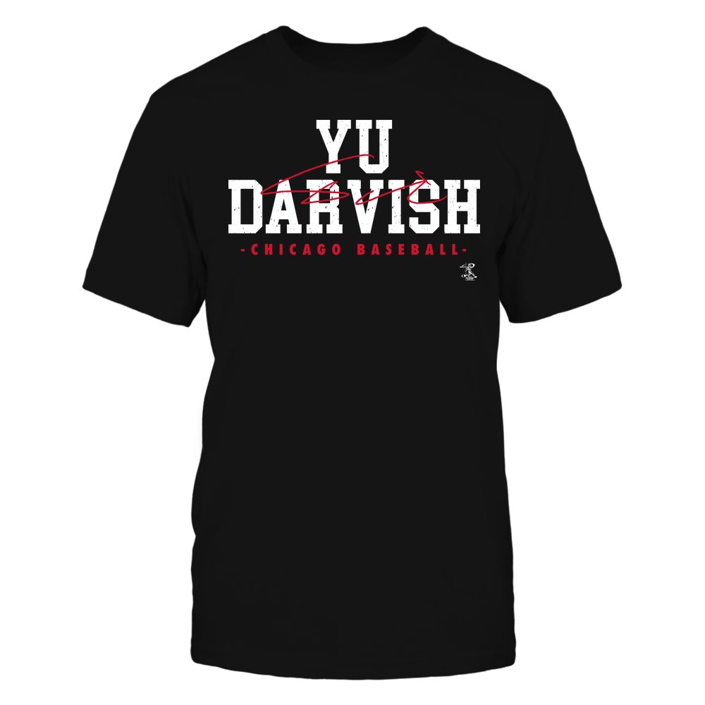 Signature - Yu Darvish Tee | Chicago C Baseball | MLBPA | Ballpark MVP