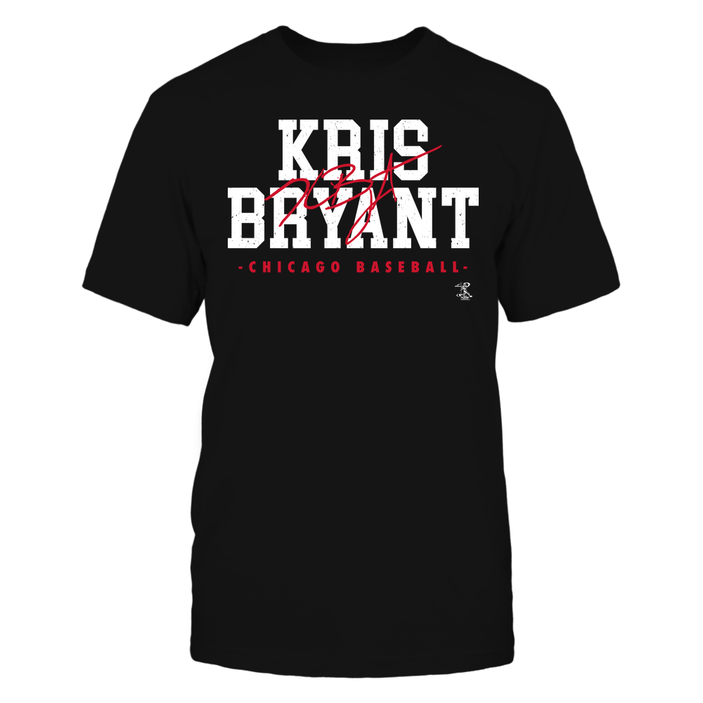 Signature - Kris Bryant T-Shirt | Chicago C Pro Baseball | Ballpark MVP | MLBPA