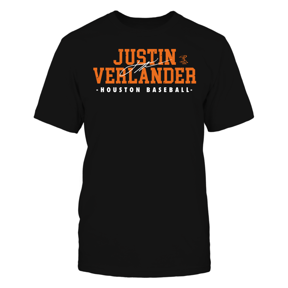 Signature - Justin Verlander Tee | Houston Baseball | MLBPA | Ballpark MVP