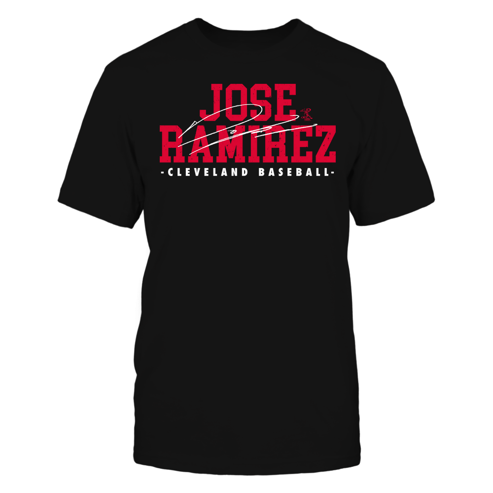 Signature - Jose Ramirez Tee | Cleveland Baseball | MLBPA | Ballpark MVP