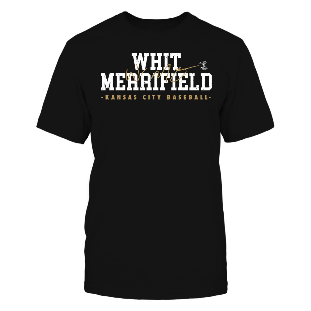 Signature - Whit Merrifield T-Shirt | Kansas Pro Baseball | Ballpark MVP | MLBPA