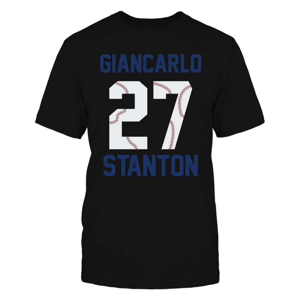 Giancarlo Stanton T-Shirt | New York Y Pro Baseball | Ballpark MVP | MLBPA