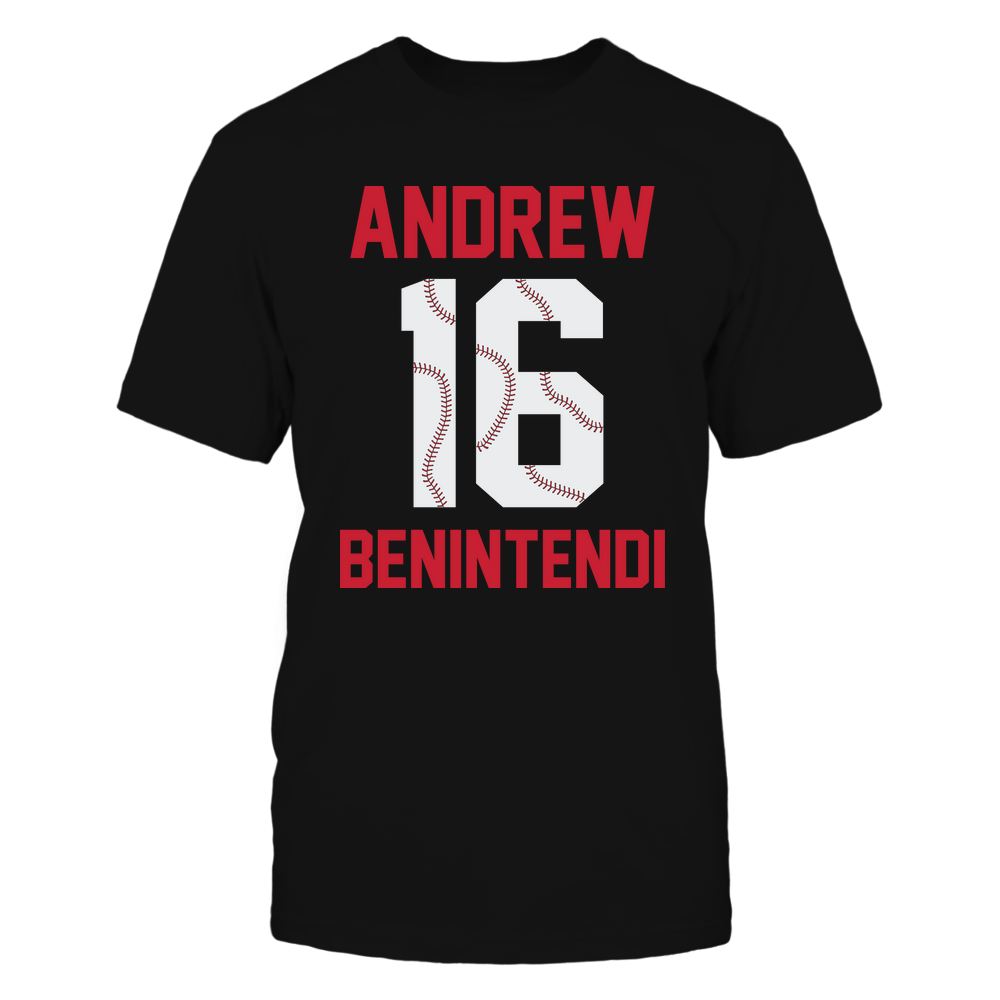 Andrew Benintendi Tee | Kansas Baseball | MLBPA | Ballpark MVP