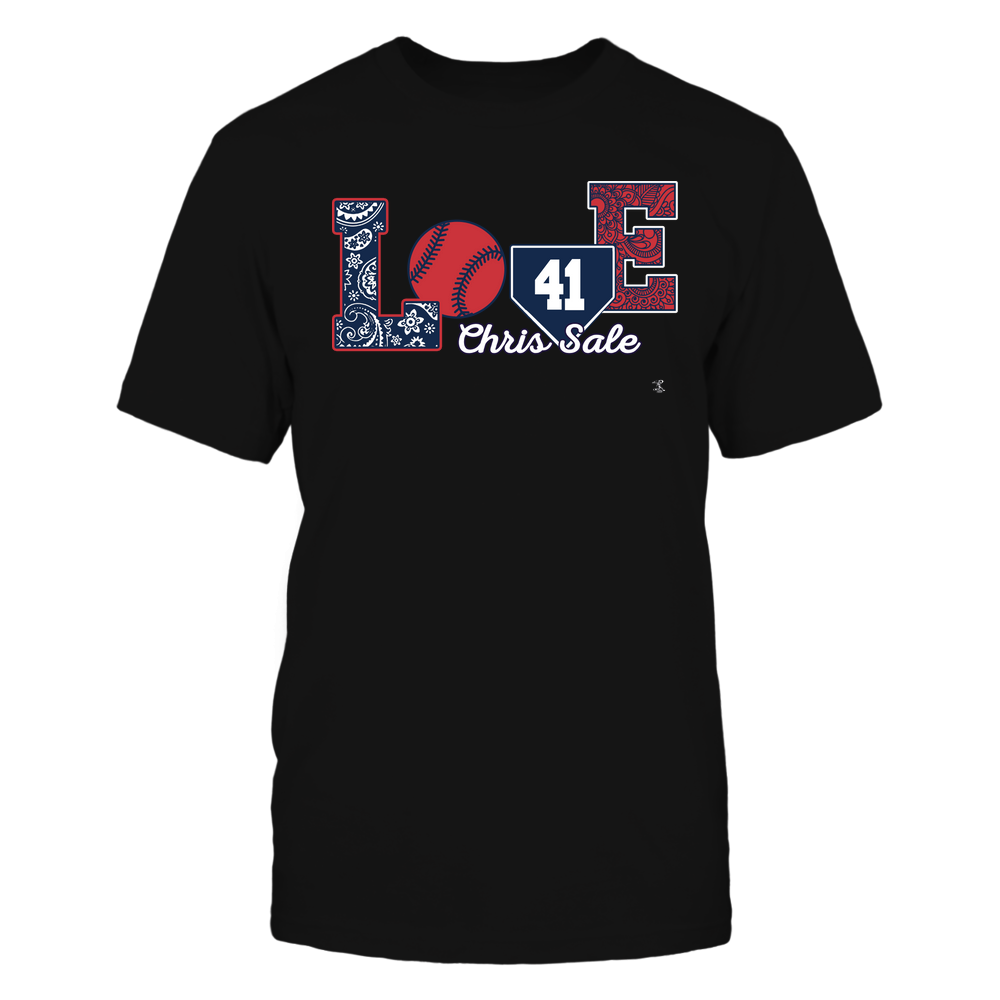 Love Player - Chris Sale Shirt | Boston Major League Baseball | Ballpark MVP | MLBPA