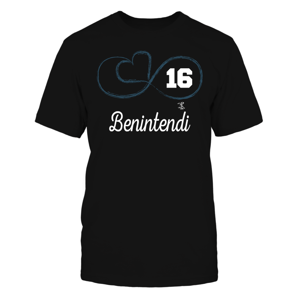 Infinite Heart - Andrew Benintendi Shirt | Kansas Major League Baseball | Ballpark MVP | MLBPA