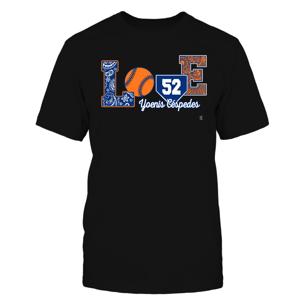 Love Player - Yoenis Cespedes Shirt | New York M Major League Baseball | Ballpark MVP | MLBPA