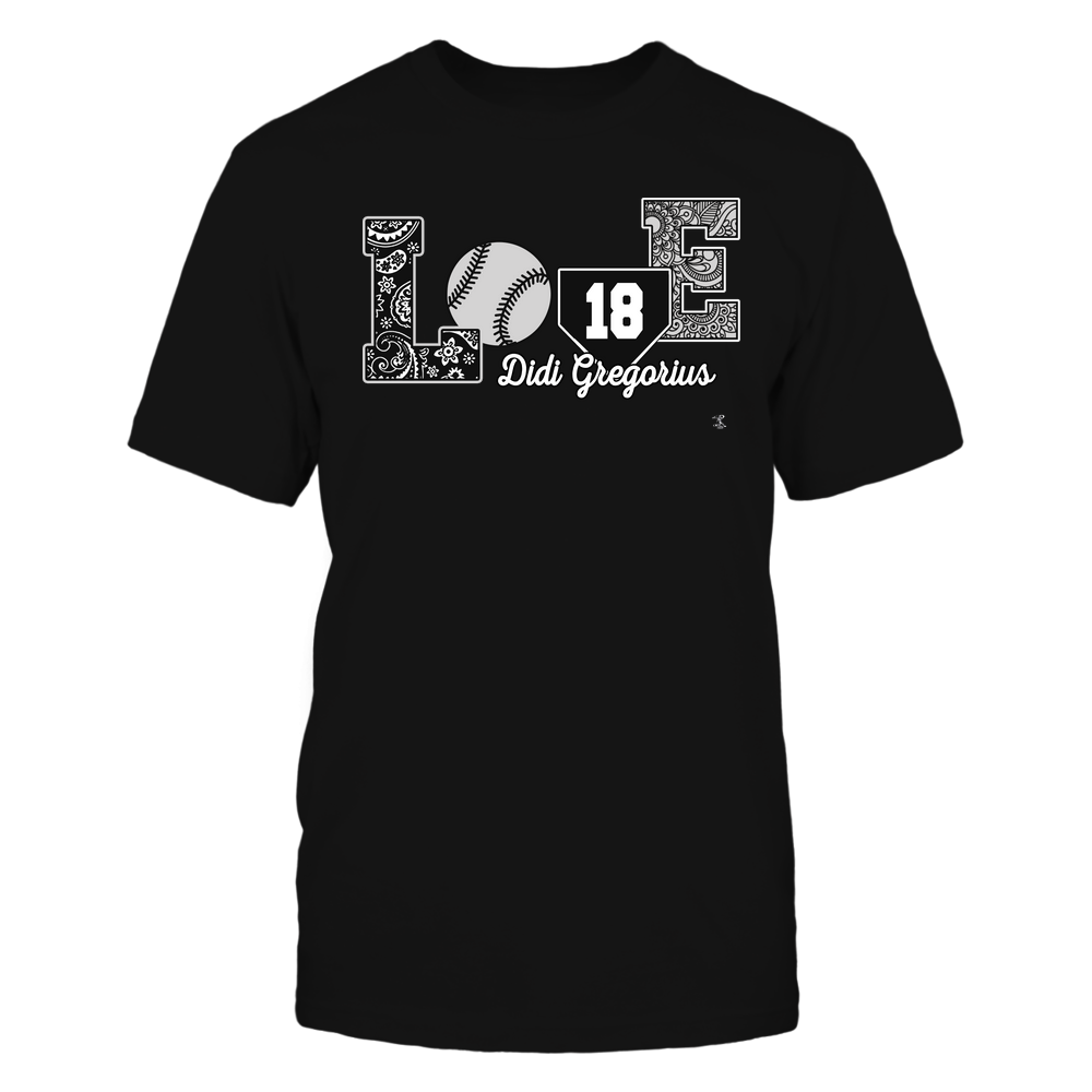 Love Player - Didi Gregorius T-Shirt | Philadelphia Pro Baseball | Ballpark MVP | MLBPA