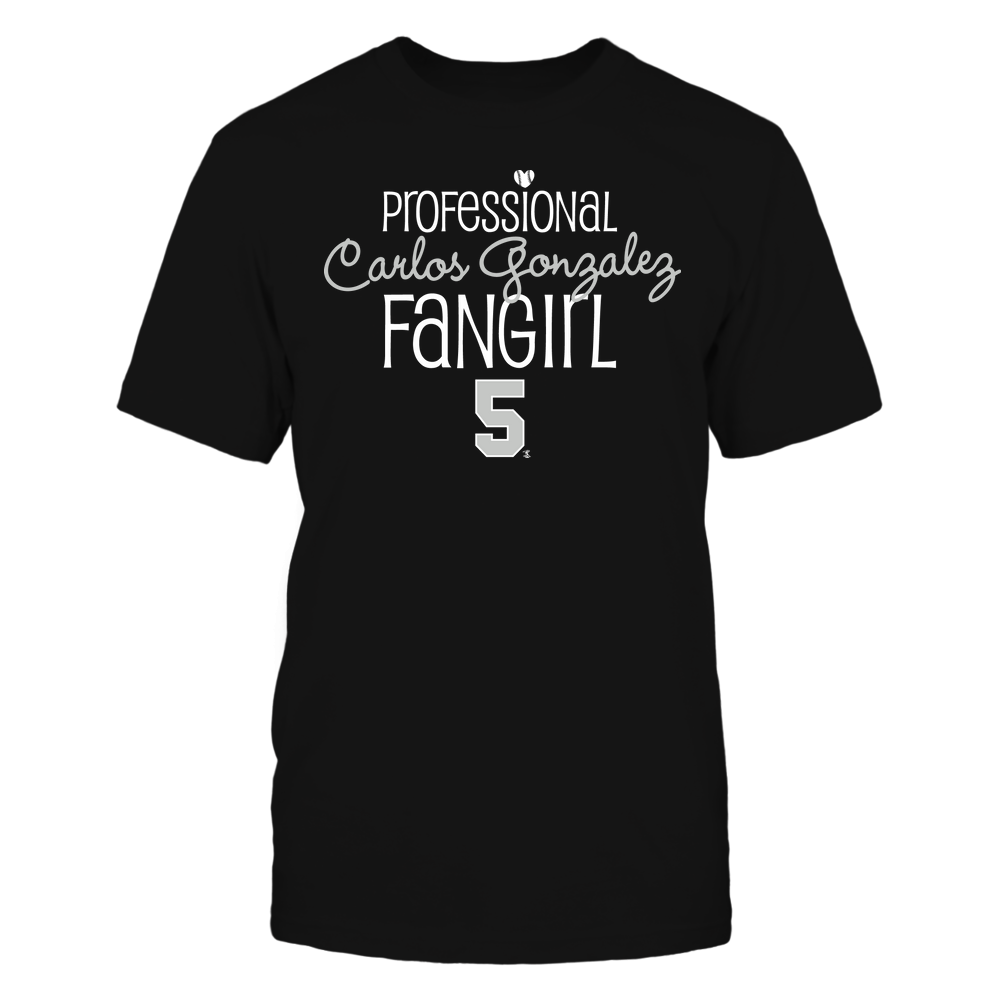 Professional FanGirl - Carlos González Tee | Seattle Baseball | MLBPA | Ballpark MVP