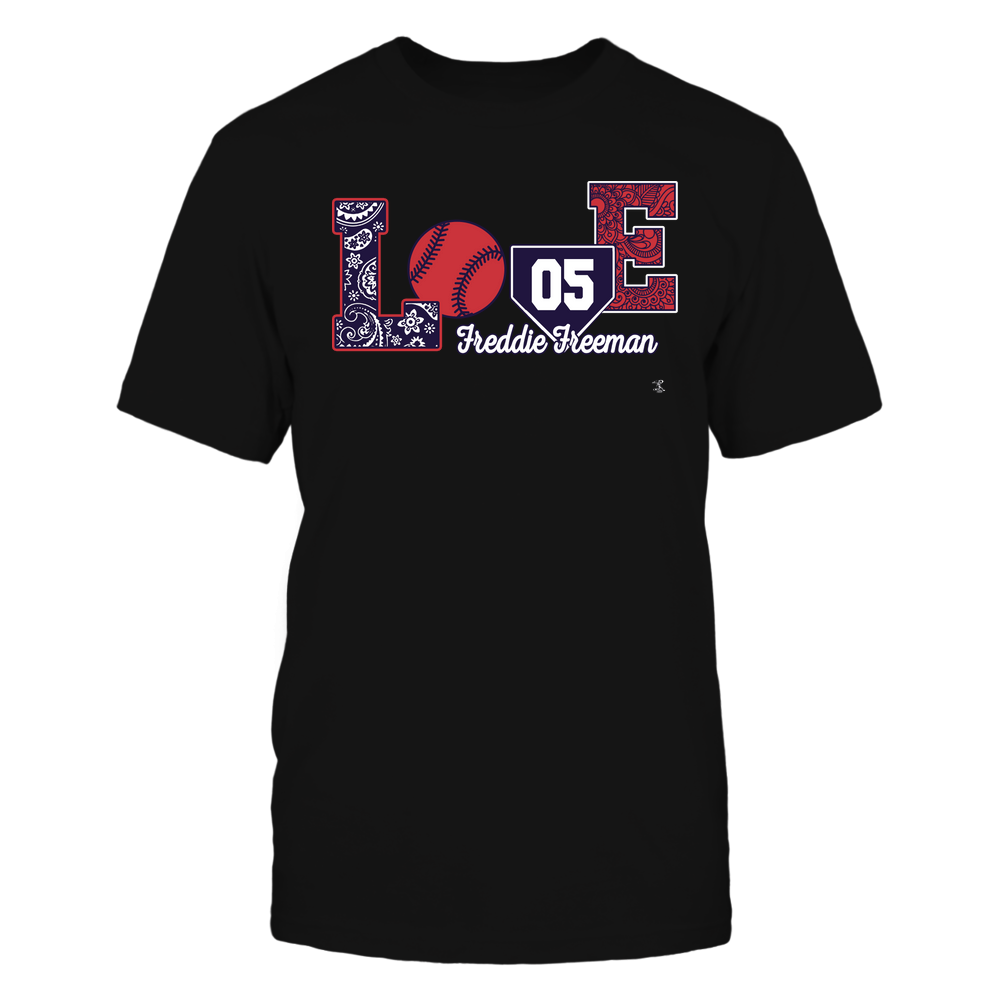 Love Player - Freddie Freeman Shirt | Atlanta Major League Baseball | Ballpark MVP | MLBPA