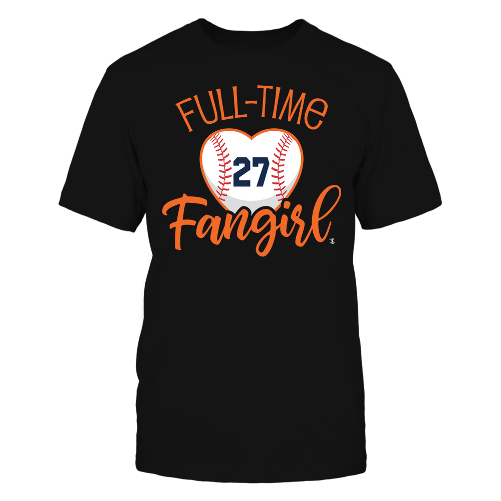 Full-Time FanGirl - Jose Altuve T-Shirt | Houston Pro Baseball | Ballpark MVP | MLBPA