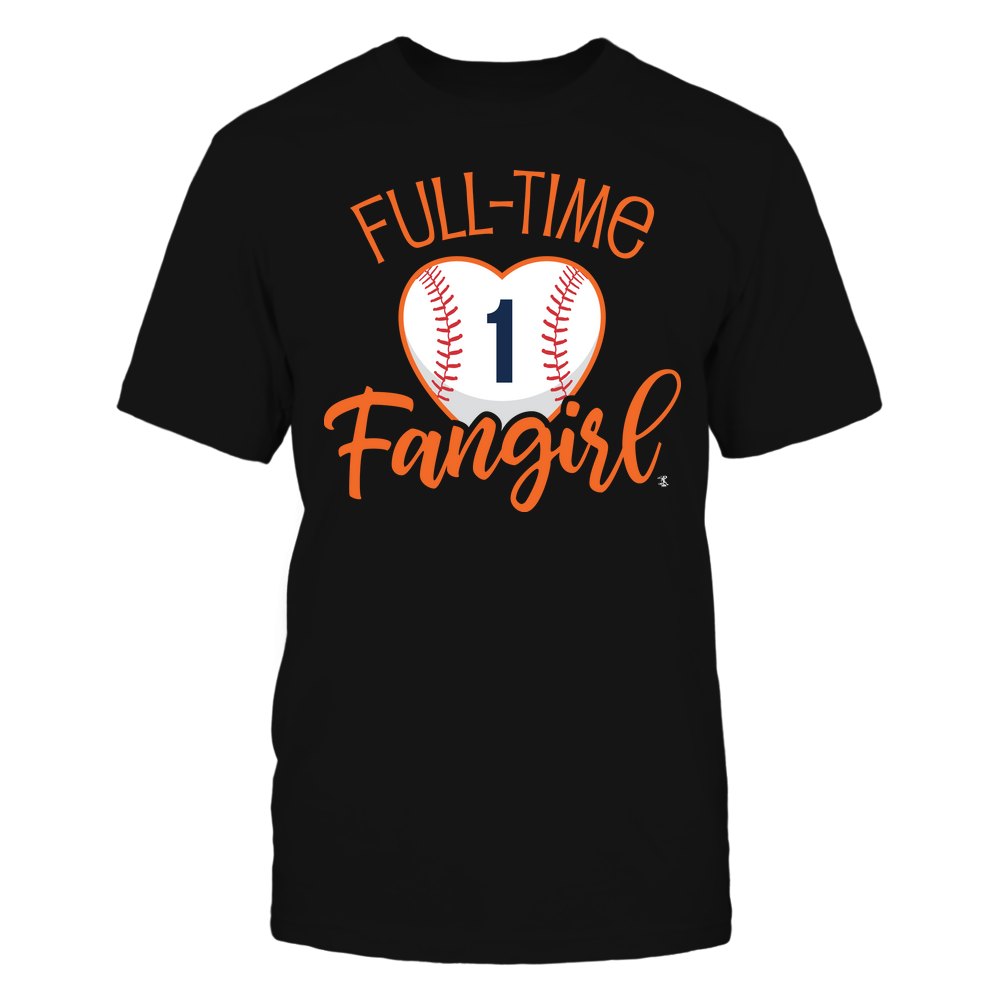 Full-Time FanGirl - Carlos Correa T-Shirt | Houston Pro Baseball | Ballpark MVP | MLBPA