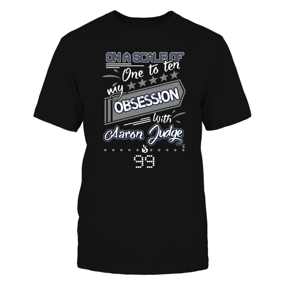 Obsession Level - Aaron Judge T-Shirt | New York Y Pro Baseball | Ballpark MVP | MLBPA