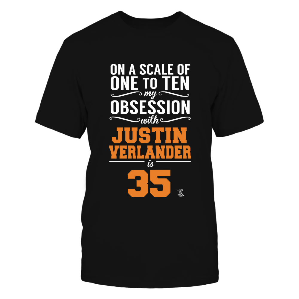 My Obsession - Justin Verlander Tee | Houston Baseball | MLBPA | Ballpark MVP