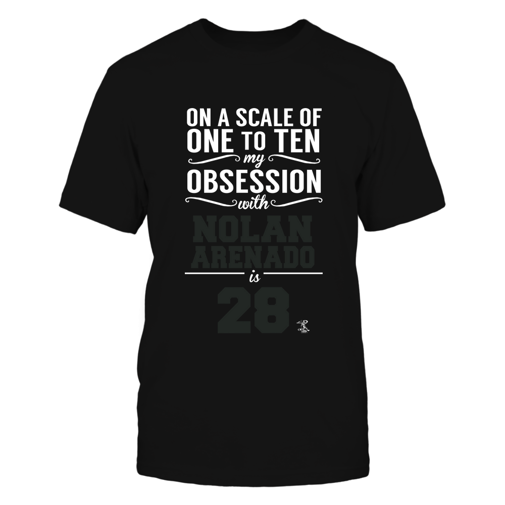 My Obsession - Nolan Arenado T-Shirt | Colorado Pro Baseball | Ballpark MVP | MLBPA