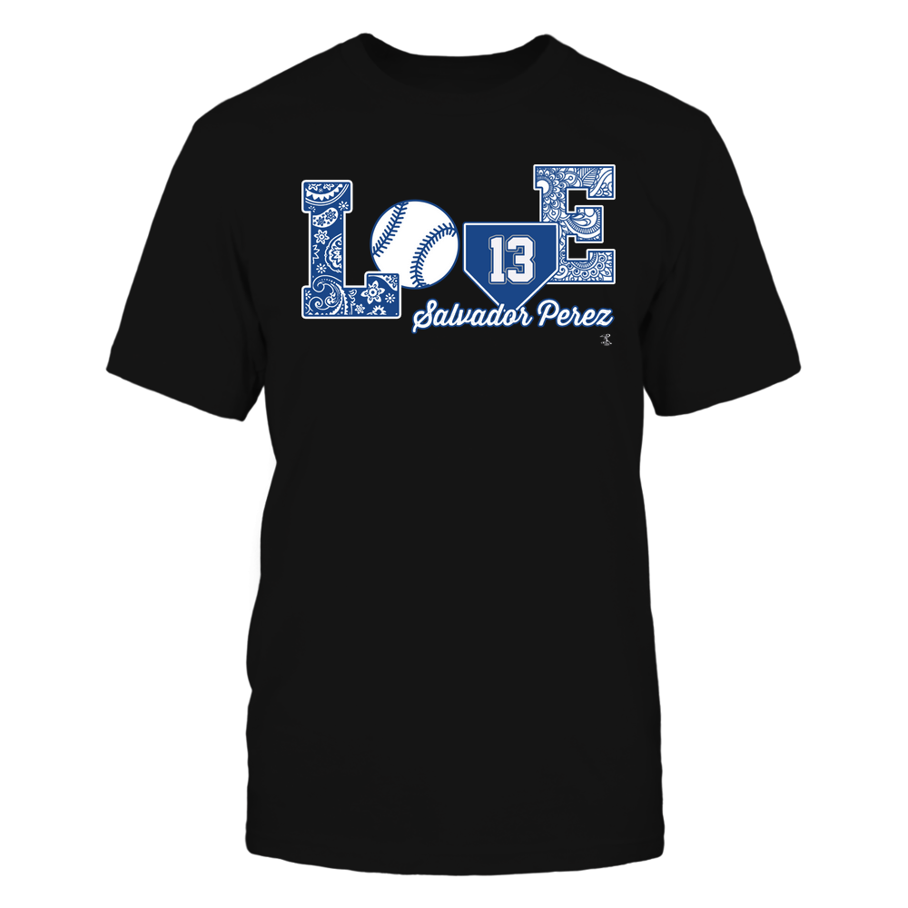 Love My Player - Salvador Perez Shirt | Kansas Major League Baseball | Ballpark MVP | MLBPA