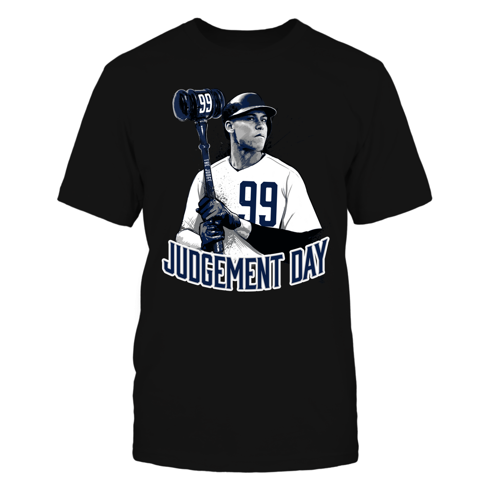 Judgement Day - Aaron Judge T-Shirt | New York Y Pro Baseball | Ballpark MVP | MLBPA
