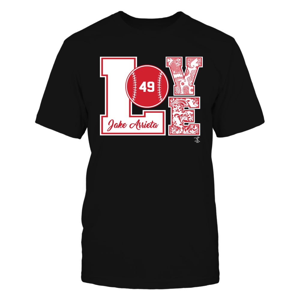 Love Block - Jake Arrieta Shirt | Chicago C Major League Baseball | Ballpark MVP | MLBPA