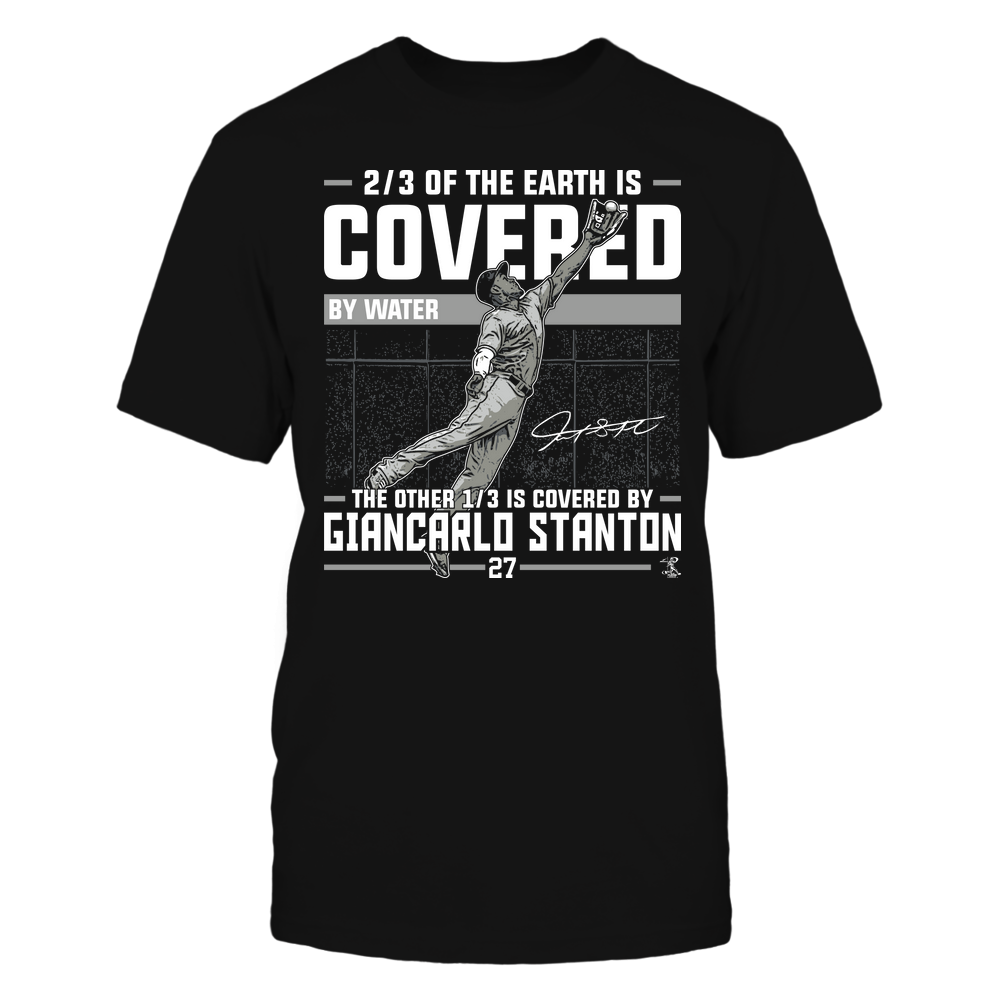 Covered By - Giancarlo Stanton Tee | New York Y Baseball | MLBPA | Ballpark MVP