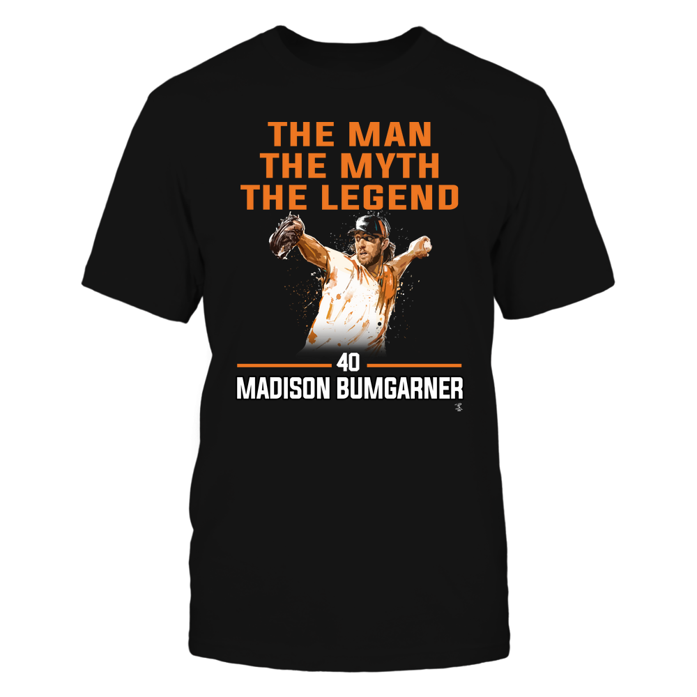 The Man - The Myth - The Legend - Madison Bumgarner Tee | Baseball | MLBPA | Ballpark MVP