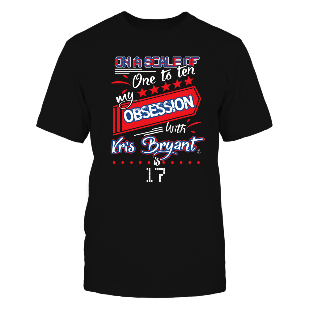 Obsession Level - Kris Bryant T-Shirt | Chicago C Pro Baseball | Ballpark MVP | MLBPA