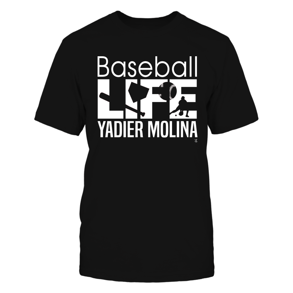 Baseball Life - Yadier Molina T-Shirt | St. Louis Pro Baseball | Ballpark MVP | MLBPA