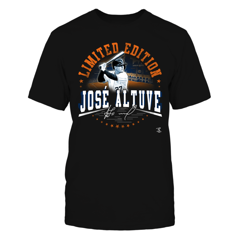 Limited Edition - Jose Altuve T-Shirt | Houston Pro Baseball | Ballpark MVP | MLBPA