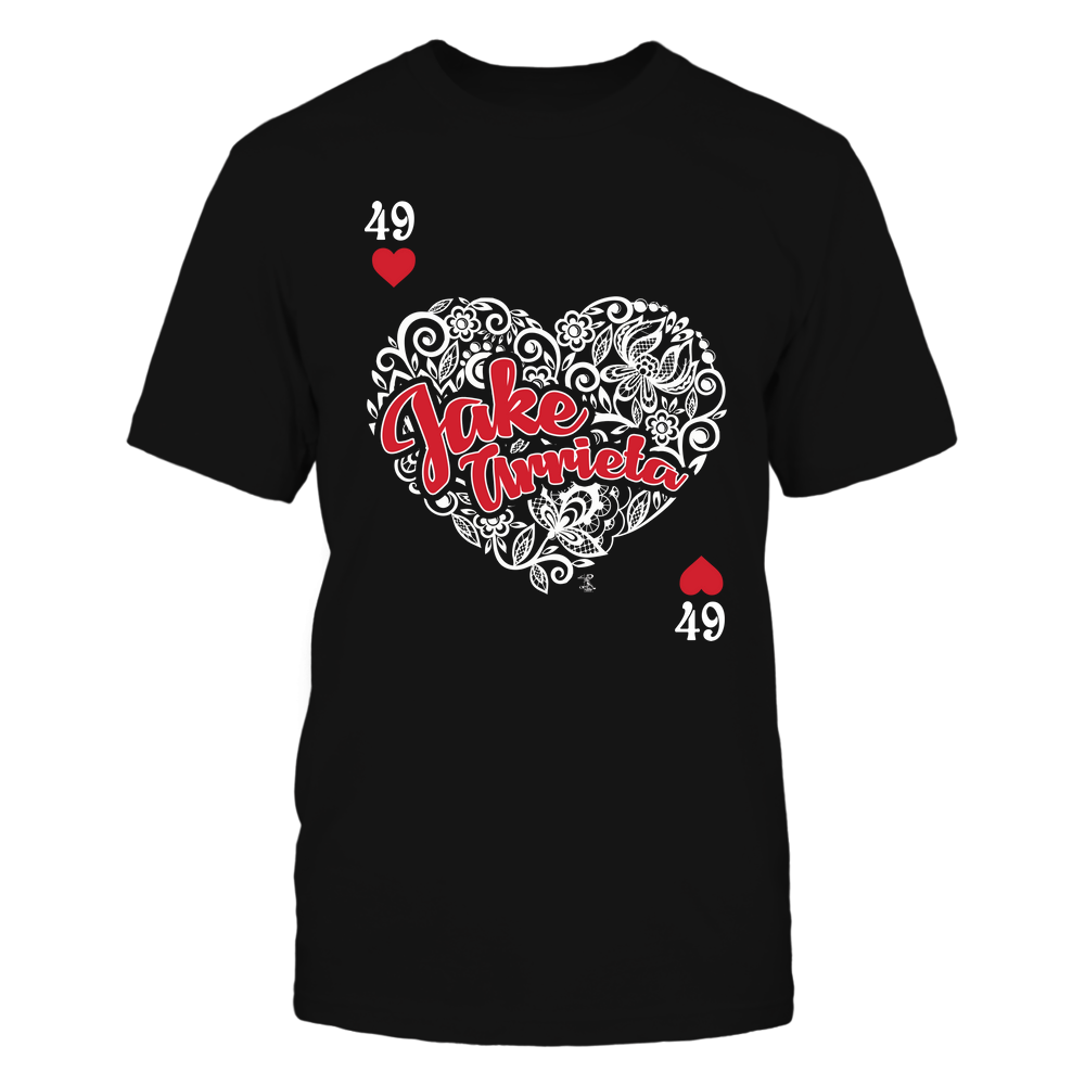 Queen Of Heart - Jake Arrieta T-Shirt | Chicago C Pro Baseball | Ballpark MVP | MLBPA