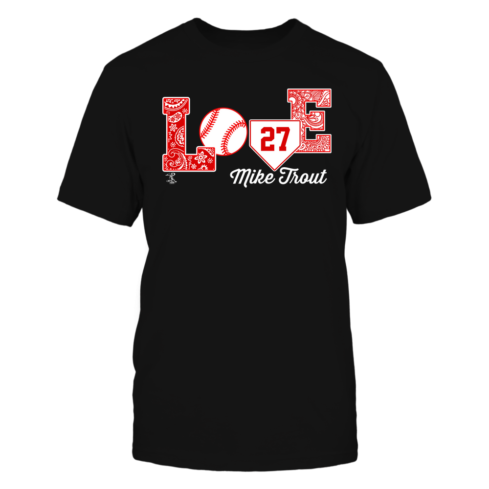 Love My Player - Mike Trout Shirt | Los Angeles A Major League Baseball | Ballpark MVP | MLBPA