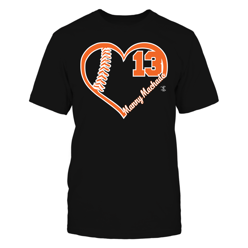 Heart Player - Manny Machado T-Shirt | San Diego Pro Baseball | Ballpark MVP | MLBPA