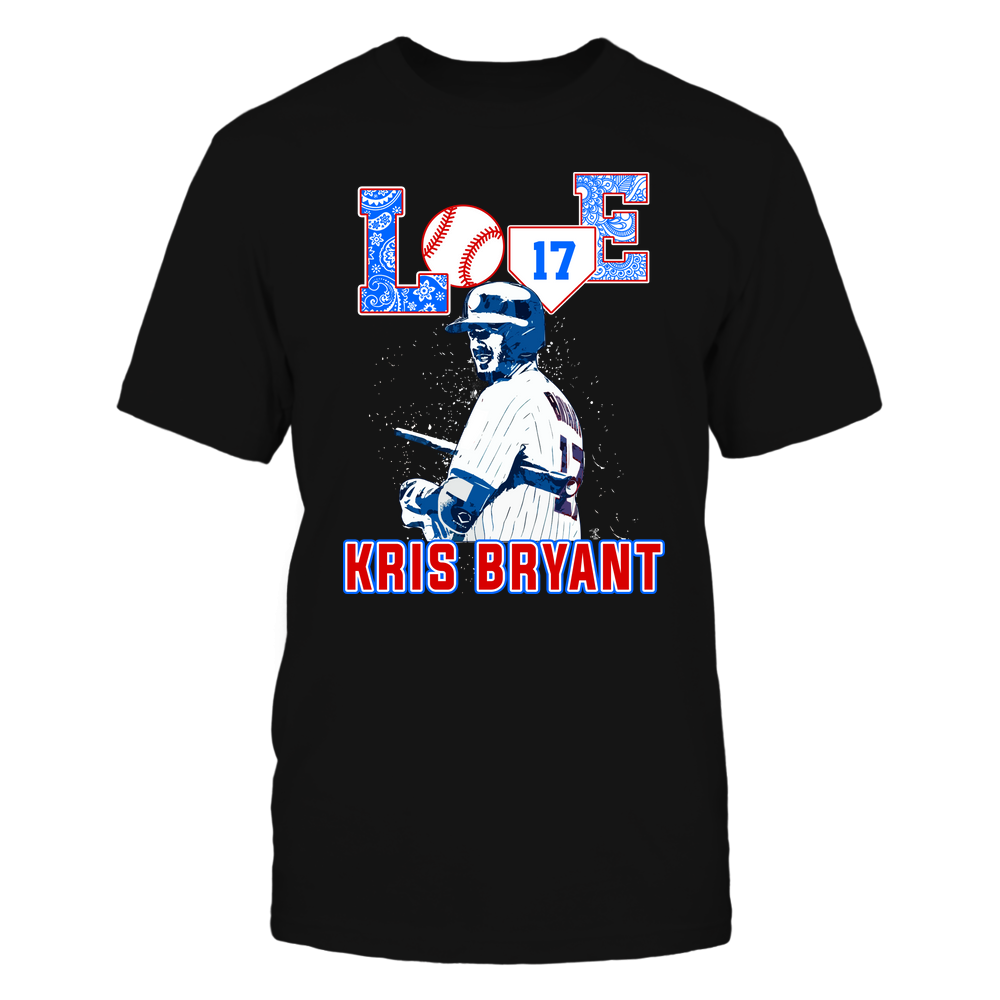 Love Player - Kris Bryant T-Shirt | Chicago C Pro Baseball | Ballpark MVP | MLBPA