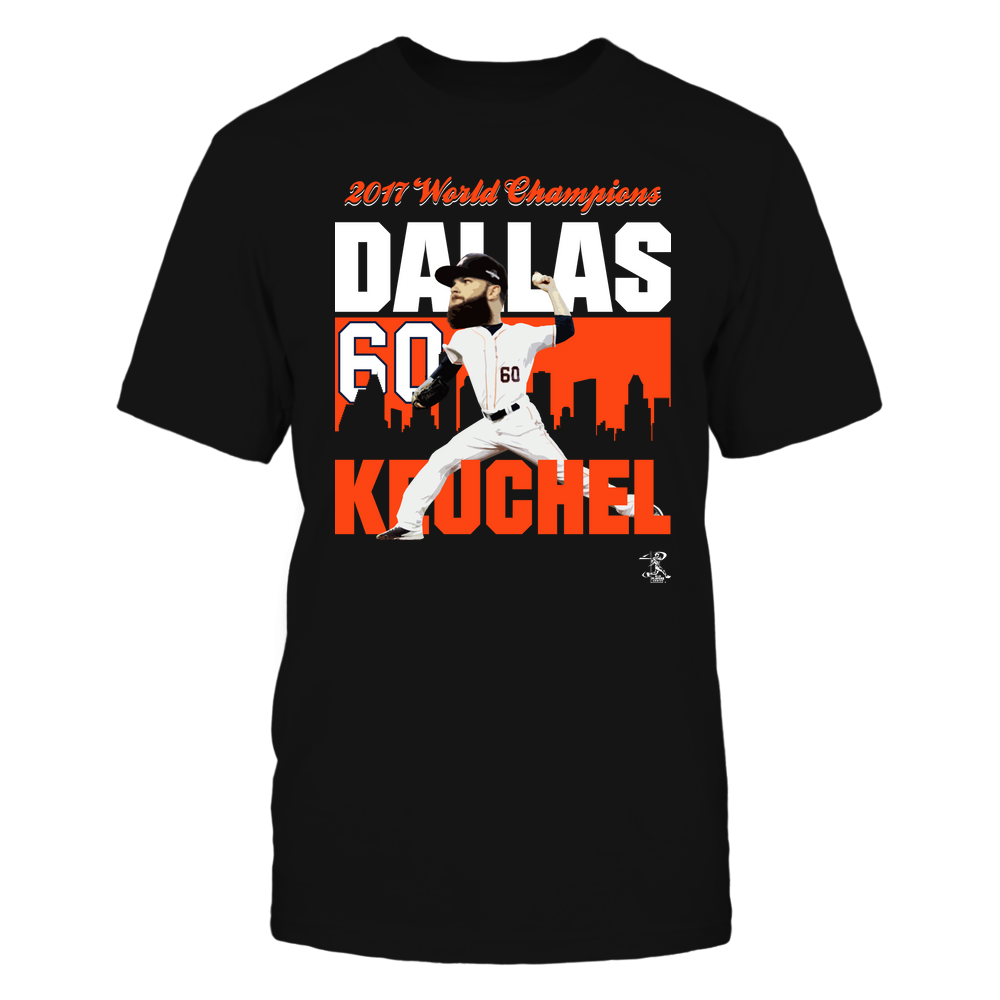 World Champions - Dallas Keuchel T-Shirt | Houston Pro Baseball | Ballpark MVP | MLBPA