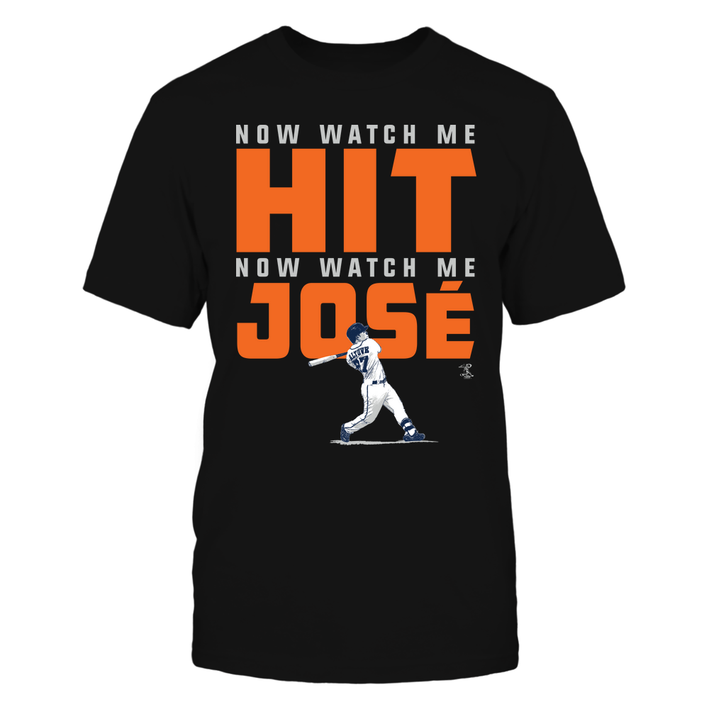 Now Watch Me - Jose Altuve Shirt | Houston Major League Baseball | Ballpark MVP | MLBPA