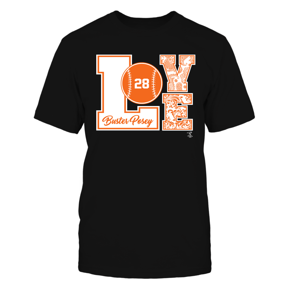 My Obsession - Buster Posey T-Shirt | San Francisco Pro Baseball | Ballpark MVP | mlbpa Unisex Basic Tee / Black / M