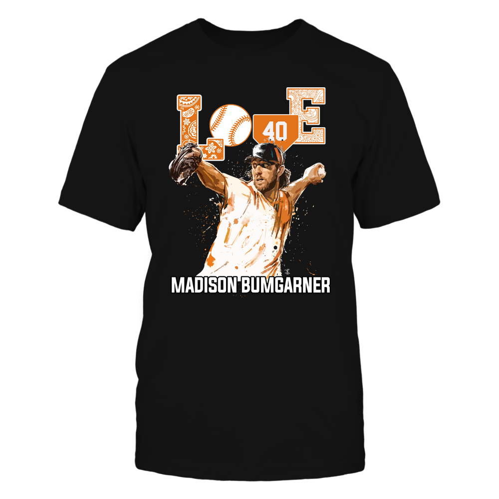 Love Player - Madison Bumgarner Tee | Baseball | MLBPA | Ballpark MVP