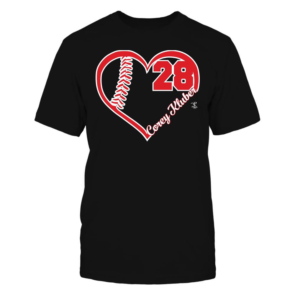 Heart Player - Corey Kluber Shirt | Cleveland Major League Baseball | Ballpark MVP | MLBPA