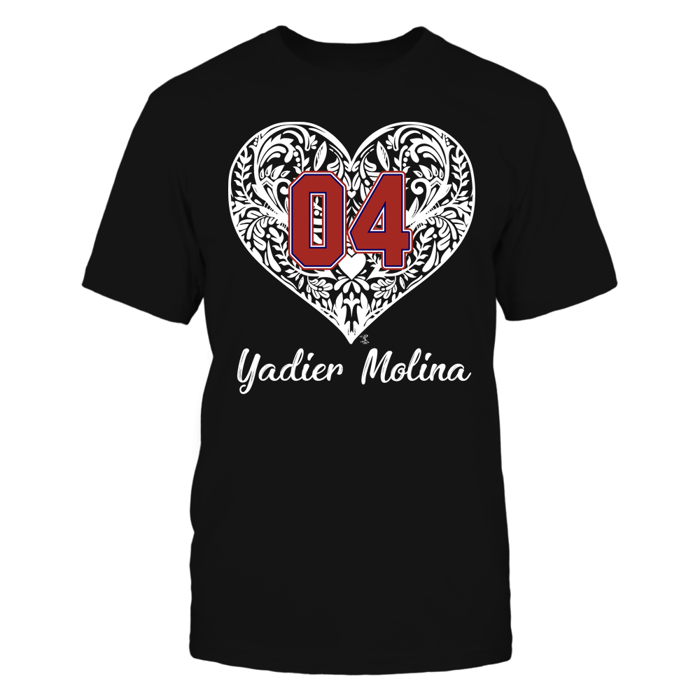 Player Number - Yadier Molina T-Shirt | St. Louis Pro Baseball | Ballpark MVP | MLBPA