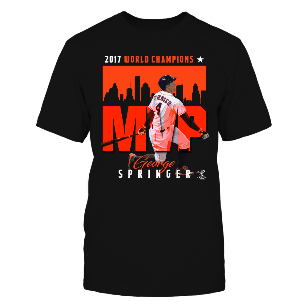 George Springer Shirt | Houston Major League Baseball | Ballpark MVP | MLBPA