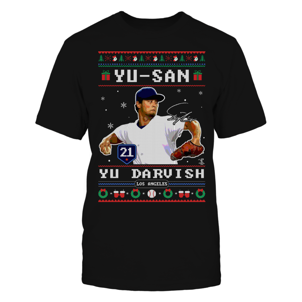 CHRISTMAS PLAYER - Yu Darvish Shirt | Chicago C Major League Baseball | Ballpark MVP | MLBPA