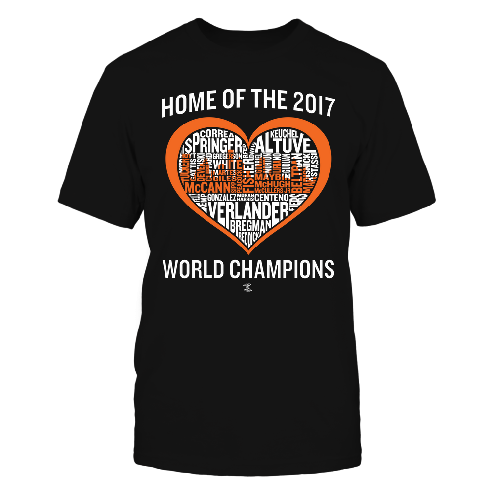 World Champions - Jose Altuve T-Shirt | Houston Pro Baseball | Ballpark MVP | MLBPA