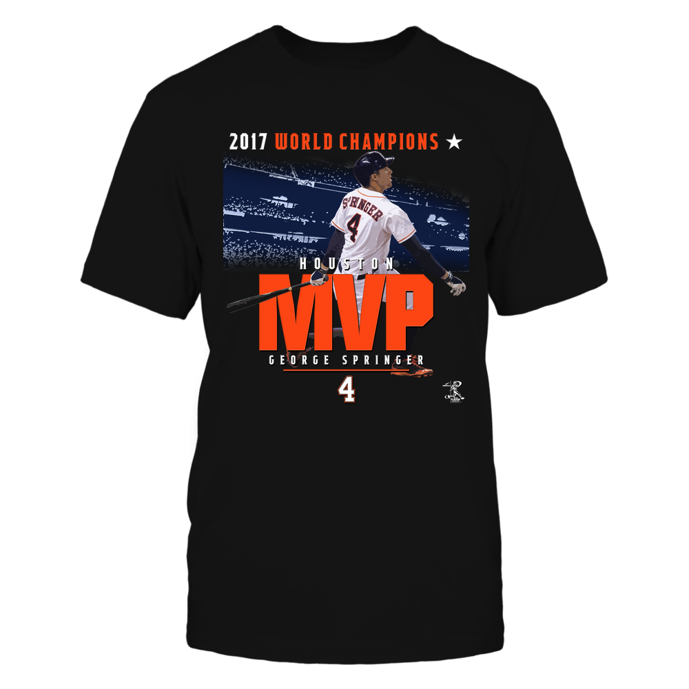 George Springer Shirt | Houston Major League Baseball | Ballpark MVP | MLBPA