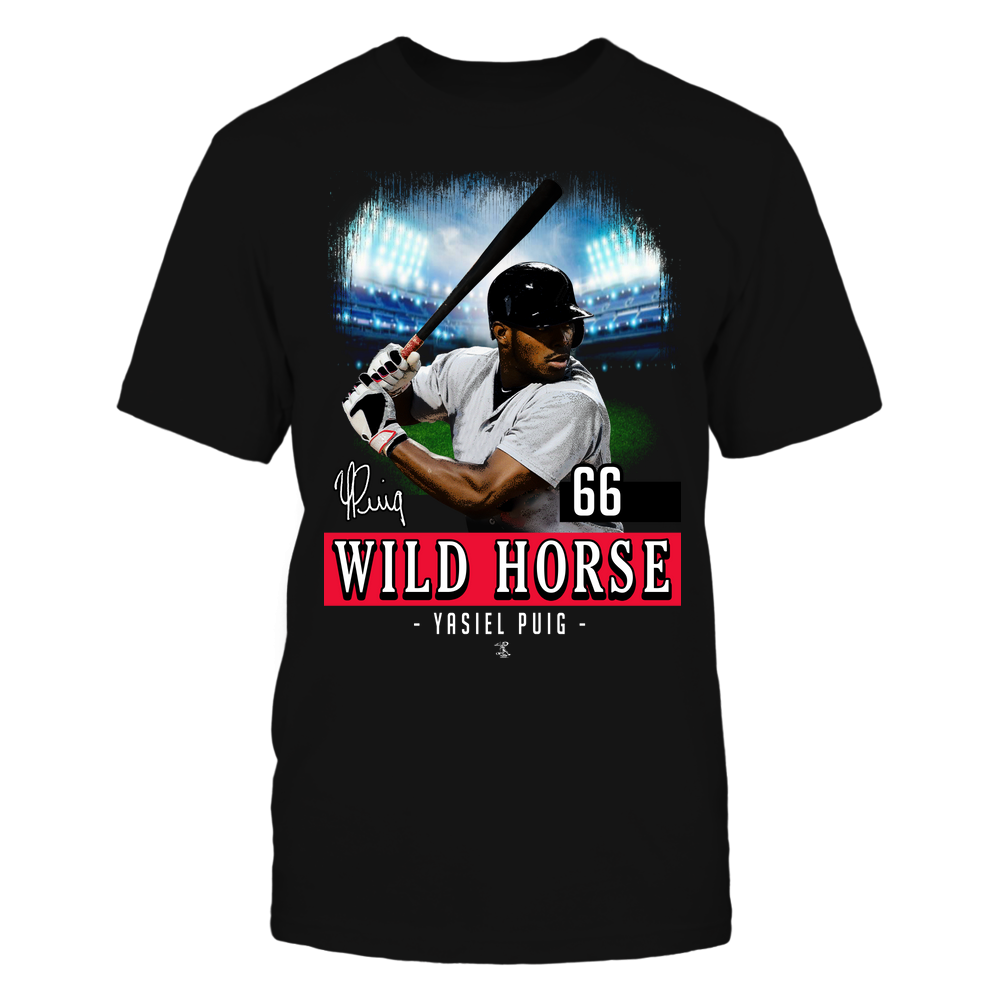 Yasiel Puig Tee | Los Angeles D Baseball | MLBPA | Ballpark MVP