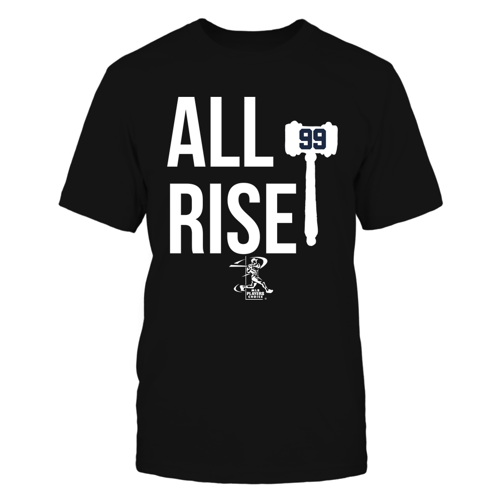 ALL RISE - Aaron Judge Shirt | New York Y Major League Baseball | Ballpark MVP | MLBPA