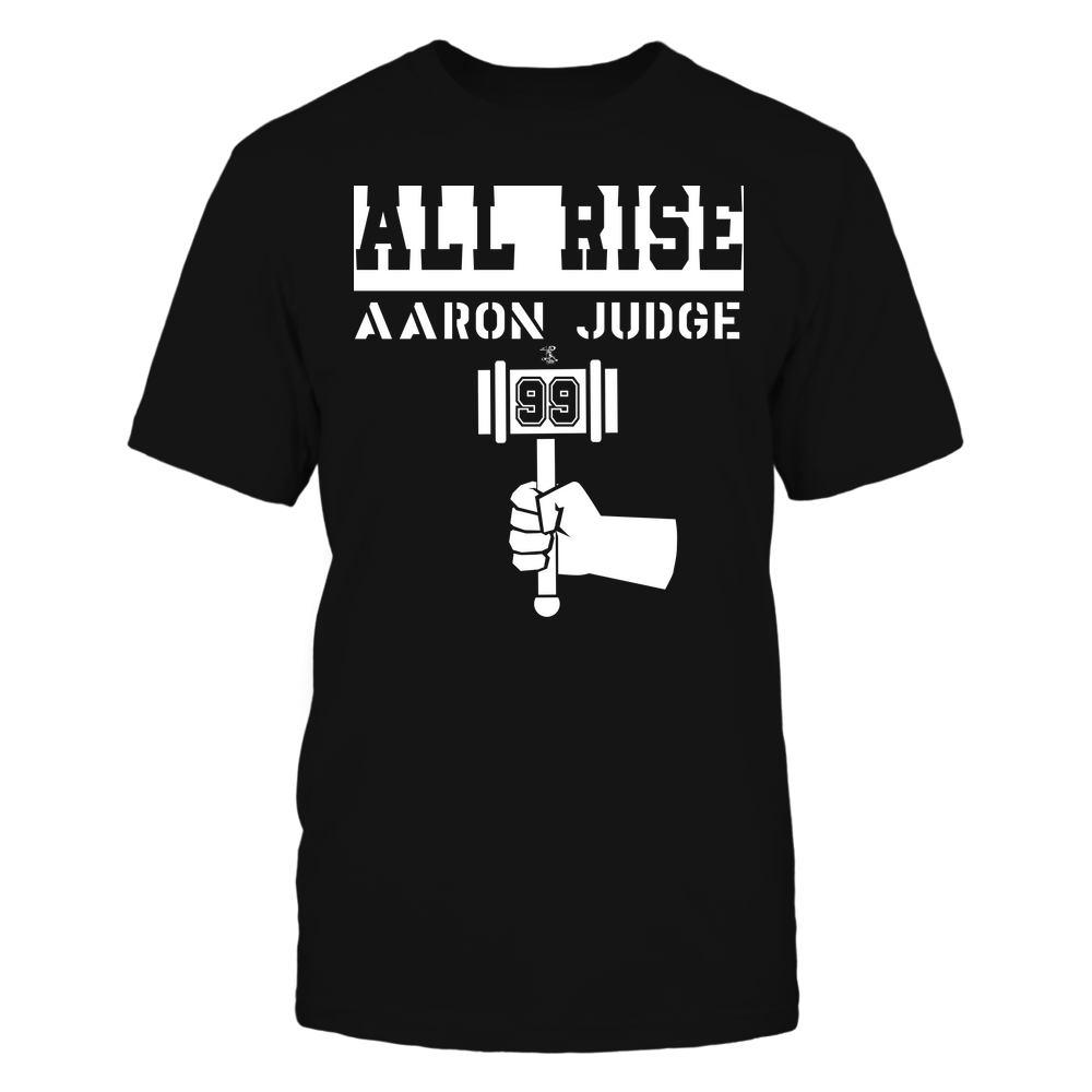 ALL RISE - Aaron Judge T-Shirt | New York Y Pro Baseball | Ballpark MVP | MLBPA