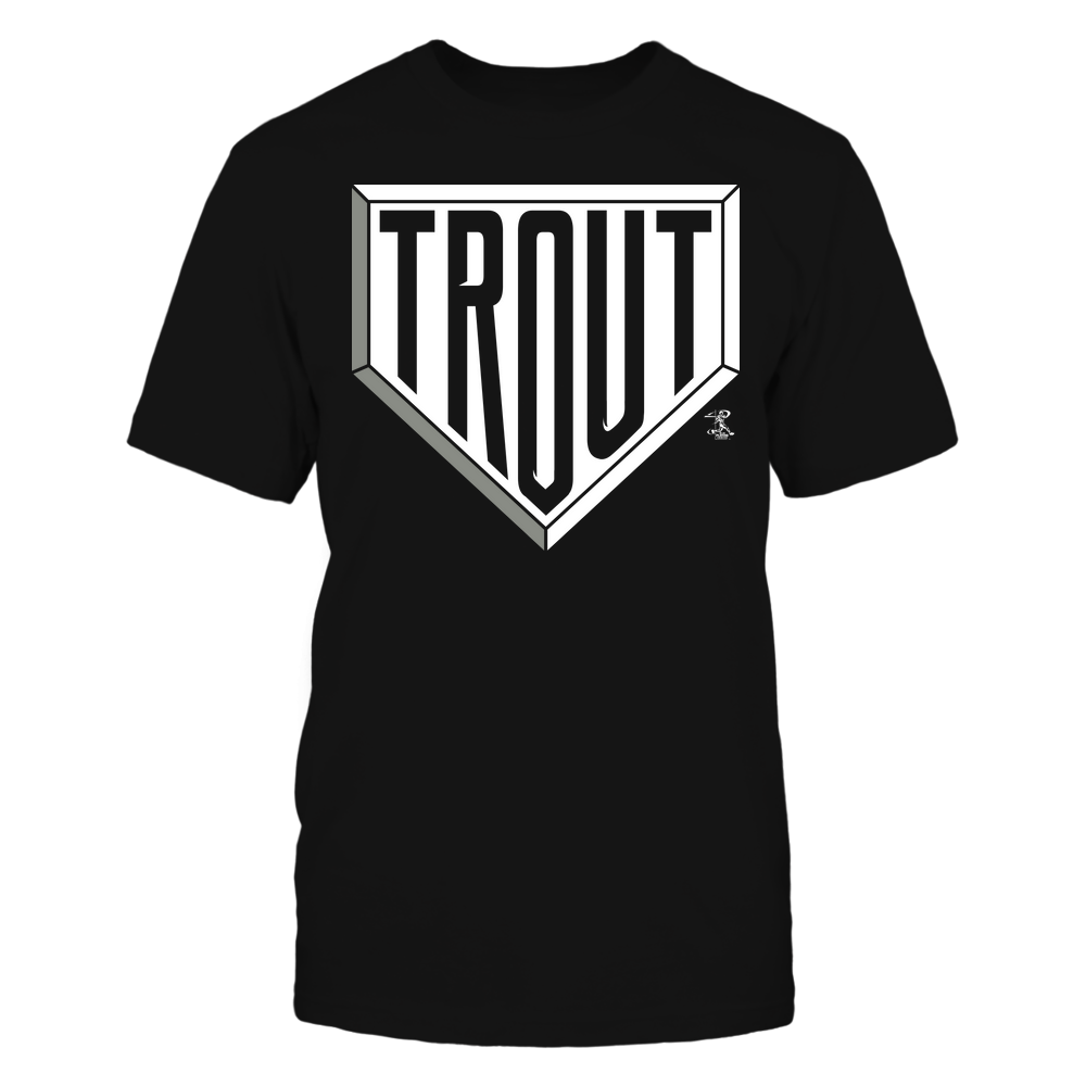 Home Plate - Mike Trout Tee | Los Angeles A Baseball | MLBPA | Ballpark MVP