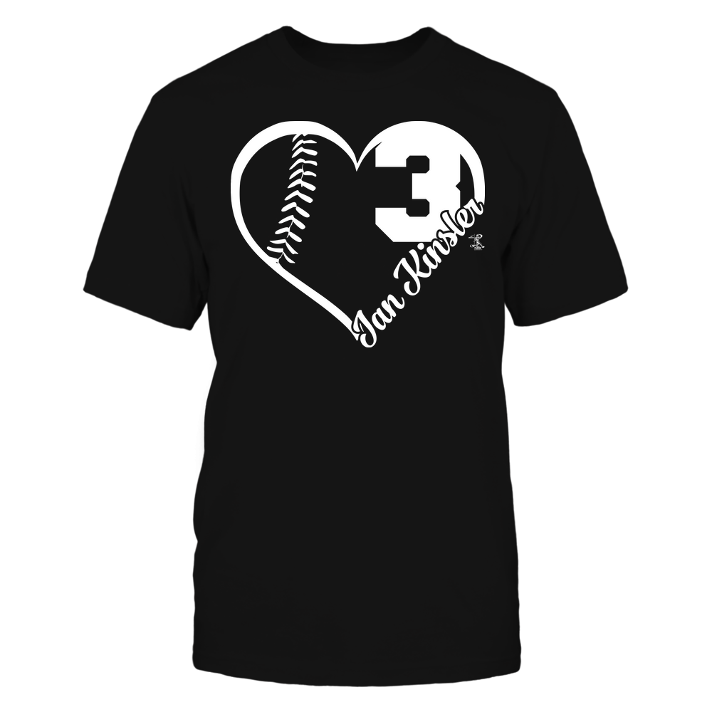 Heart Team - Ian Kinsler Shirt | San Diego Major League Baseball | Ballpark MVP | MLBPA