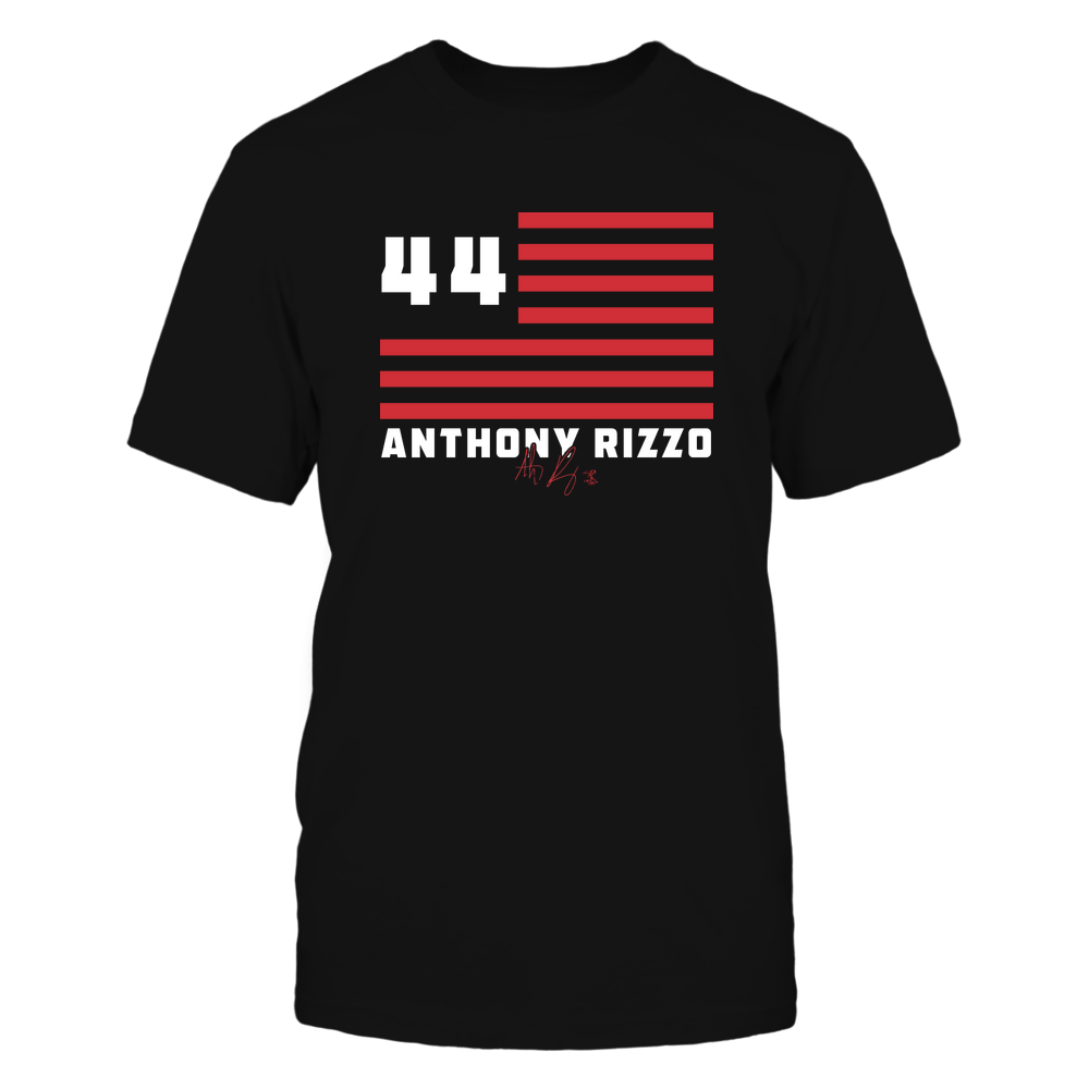 Flag Stripes - Anthony Rizzo T-Shirt | Pro Baseball | Ballpark MVP | MLBPA