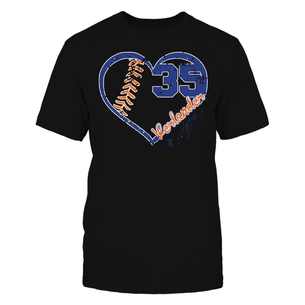 Heart Team - Justin Verlander Tee | Houston Baseball | MLBPA | Ballpark MVP